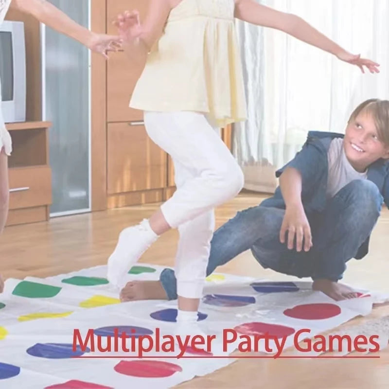 Twist Game – Fun Family Body Movement Mat, Party Board Game for Kids & Adults, Interactive Family Fun