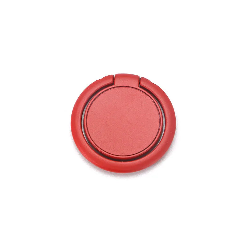 360° Rotating Finger Ring Holder Stand - Magnetic Car Mount & Universal Phone Back Sticker Pad Grip