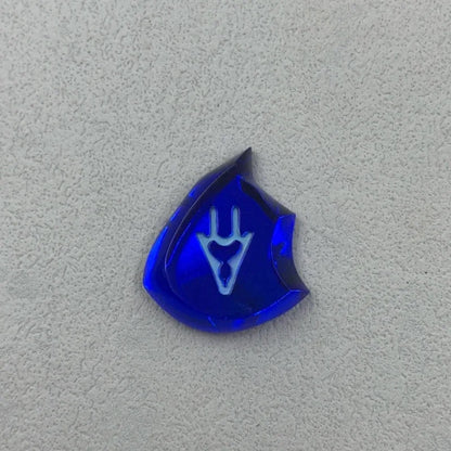 FF14 Job Crystal Keychain - Transparent Anime Cosplay Charms for Sage, Reaper, Dark Knight & More