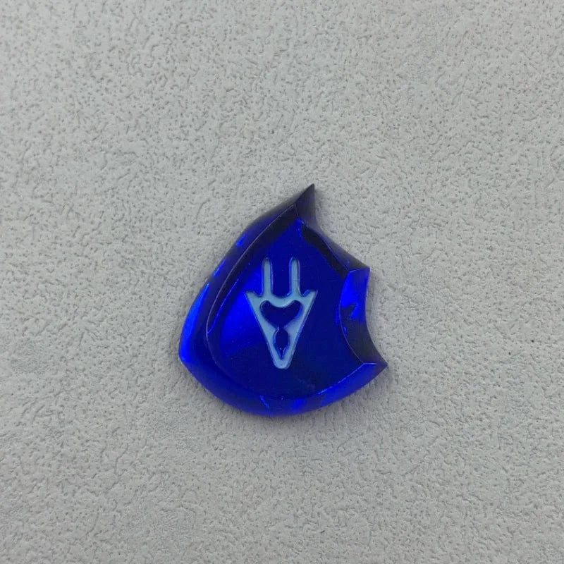 FF14 Anime Crystal Keychain - Transparent Cosplay Sage Reaper Dark Knight Mage Job Accessories