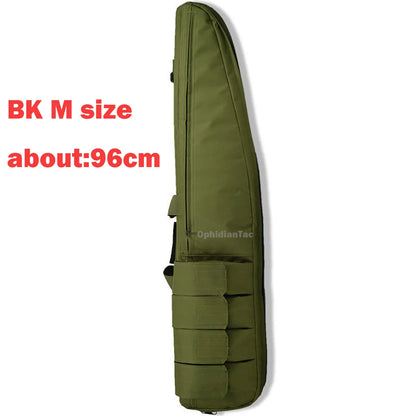 Rifle Bag Backpack - 85cm, 95cm, 115cm Gun Case, Sniper Carbine Airsoft Shooting Carry Shoulder Bags for Hunting Accessories