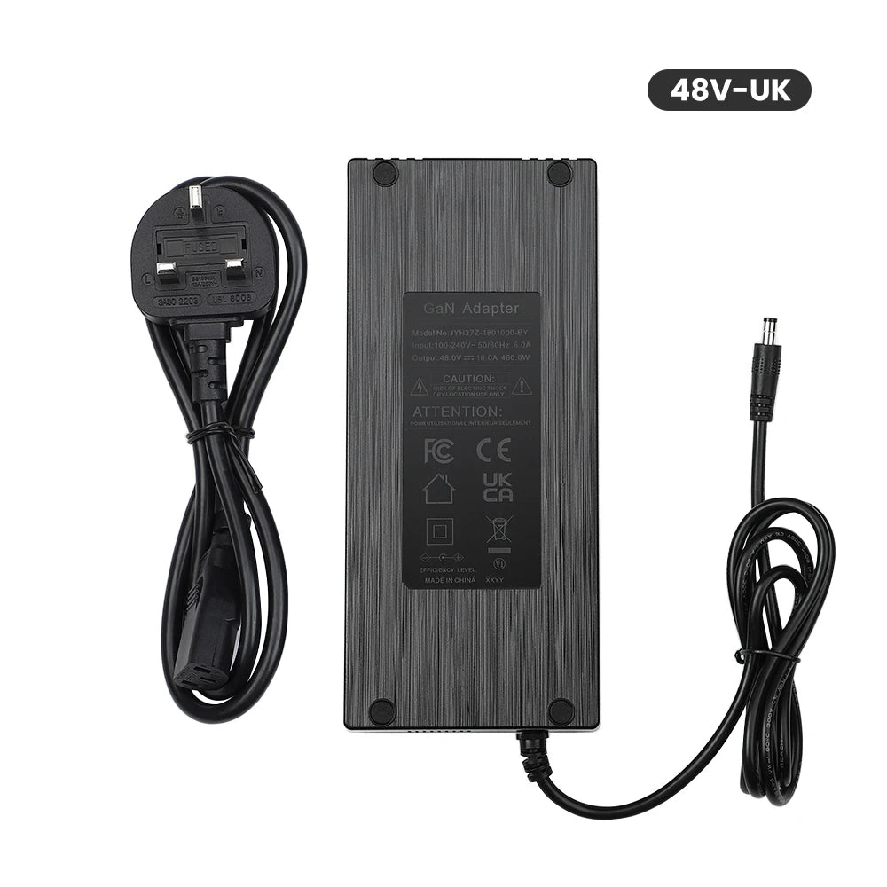 AIYIMA 48V 10A GAN Power Adapter – High-Power Supply for TPA3255 & TAS5630 Audio Amplifiers A07 A08