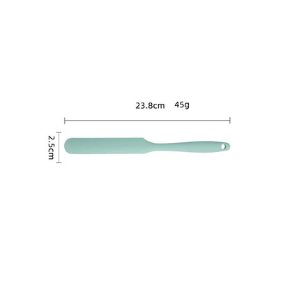 Small All-in-One Silicone Macarone Spatula - Food Grade, Easy-to-Clean, Long-Handled Baking Tool for Household Use