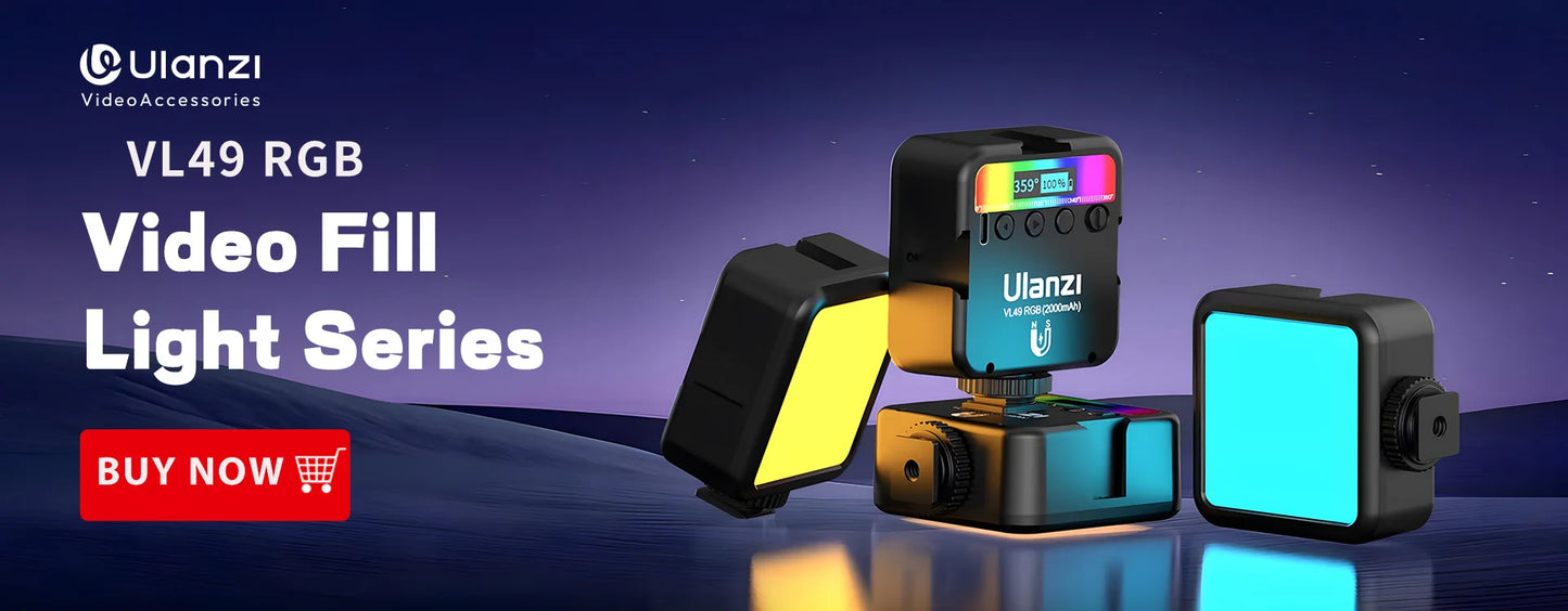 Ulanzi MA09 1.8m Selfie Stick Tripod – Remote Control Tripod for iPhone 16-13 Pro Max & Android with Panoramic Ball Head Holder