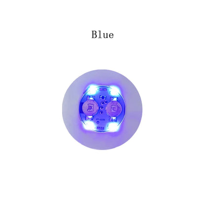 10-100PCS LED Flash Coaster Lights – Battery-Powered Luminous Bottle & Wine Cup Stickers for Bar, Party, KTV