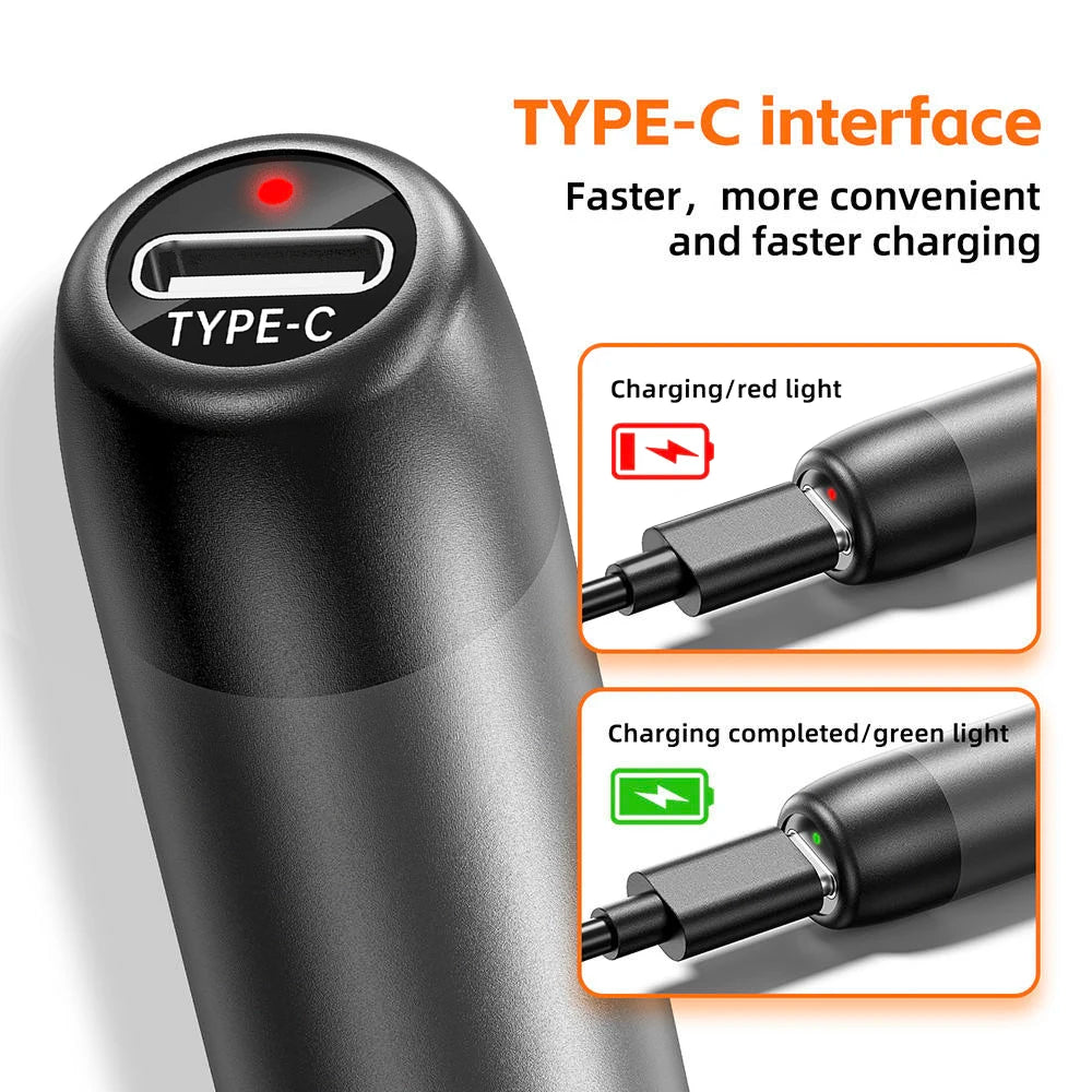 USB Type-C Mini Soldering Iron Set – 5V 8W Electric Soldering Tool with Digital Display & Adjustable Temperature