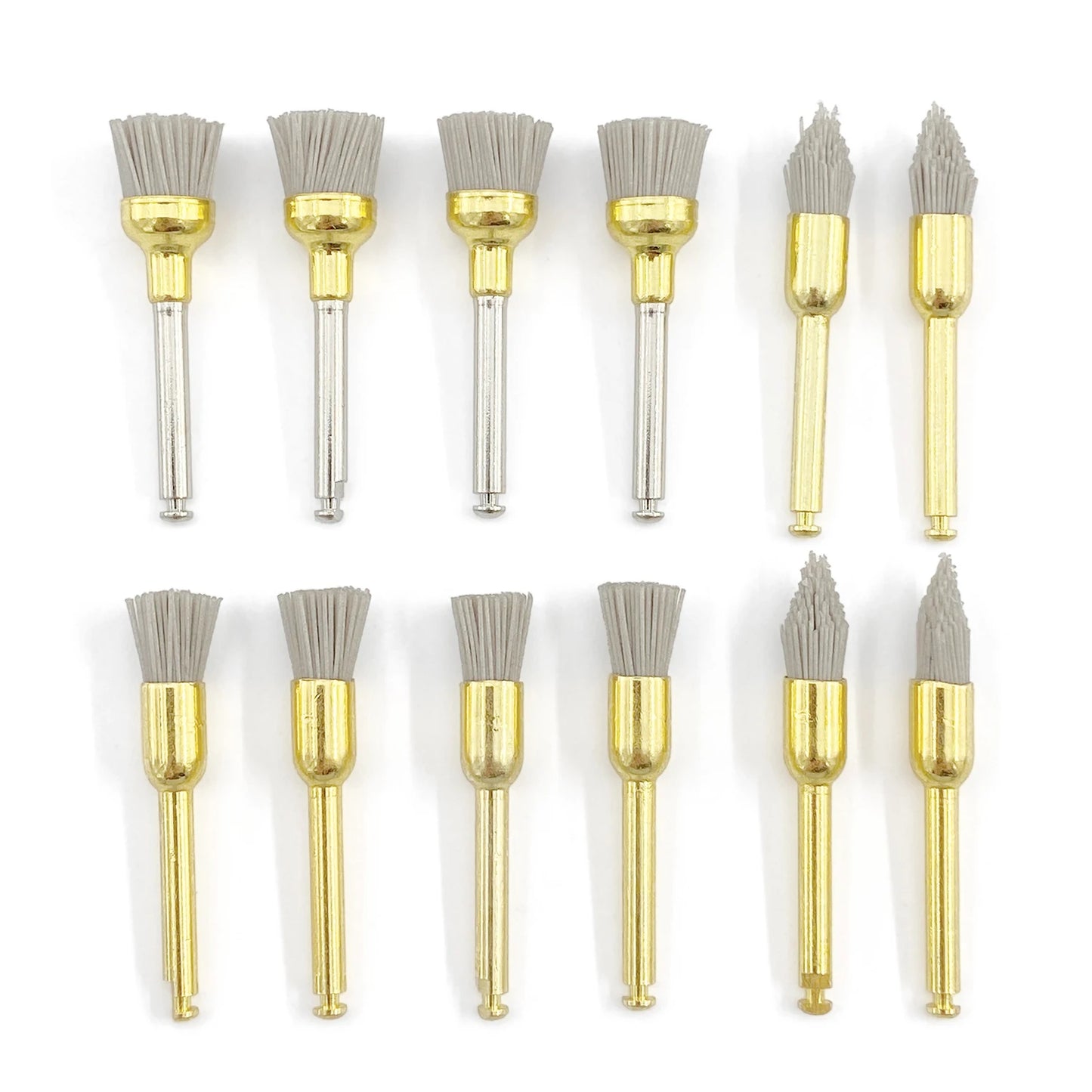 WELLCK Dental Silicone Grinding Heads – 12/10pcs Teeth Polisher for Low-Speed Dental Tools & Lab Use