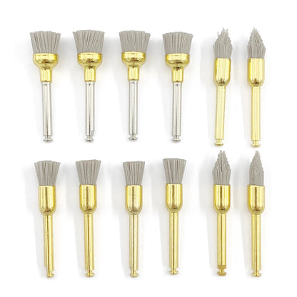 WELLCK Dental Silicone Grinding Heads – 12/10pcs Teeth Polisher for Low-Speed Dental Tools & Lab Use