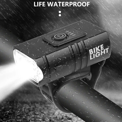 Bright T6 LED Bicycle Light - 1000LM USB Rechargeable Front Headlight for MTB, Mountain Bike, Cycling, and Scooters