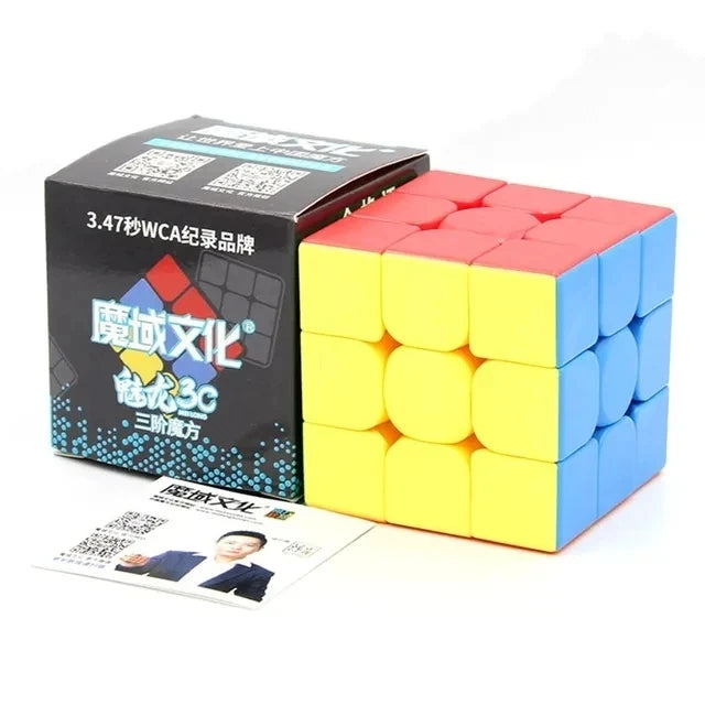 Meilong Alien Magic Cube Series — 2x2 to 9x9 Professional Cubo Magico Puzzle Toy for Kids, Children’s Gift