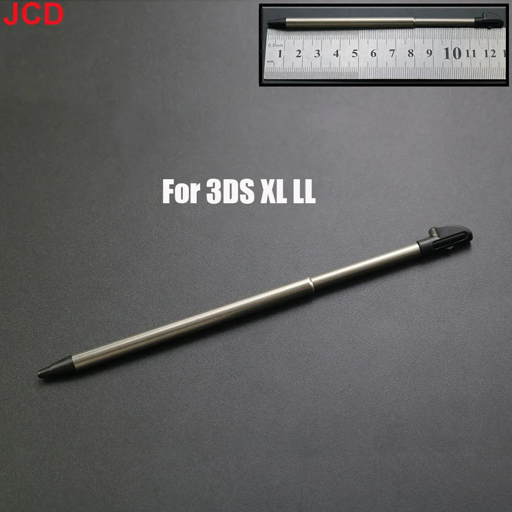 Black Plastic & Metal Telescopic Stylus Pen – Touch Screen Stylus for 2DS, 3DS, New 2DS LL/XL, New 3DS XL/LL, NDSL, NDSi, NDS & Wii