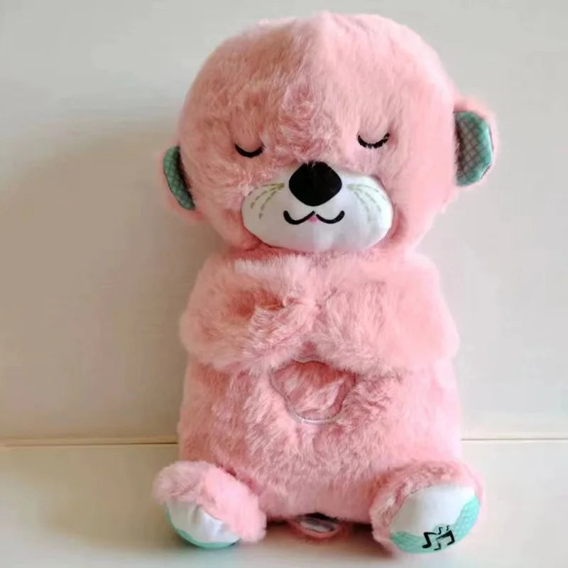 32CM Disney Stitch Plush Doll – Lighting & Music Soothing Baby Sleep Companion, Kawaii Breathing Plush Toy 2024
