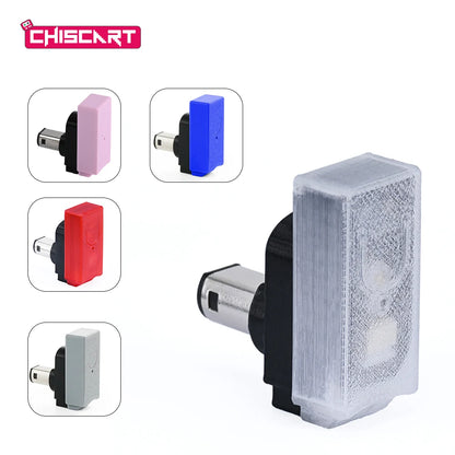 Chiscart WavePhoenix Wireless Receiver Case - 3D Printed Housing for Nintendo WaveBird Controller, GameCube & Wii RVL-001