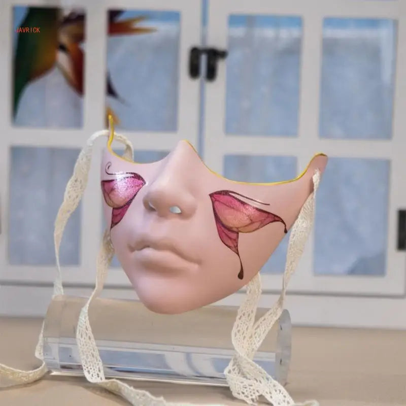 Adult Mechanical Half-Face Masquerade Mask — Cosplay & Halloween Dress-Up Prop for Men & Women Gift