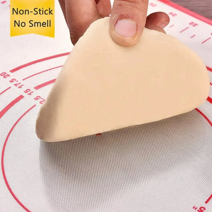 UNTIOR Silicone Baking Mat – Non-Stick Kneading & Dough Mat for Pizza, Cake, and Cooking Bakeware