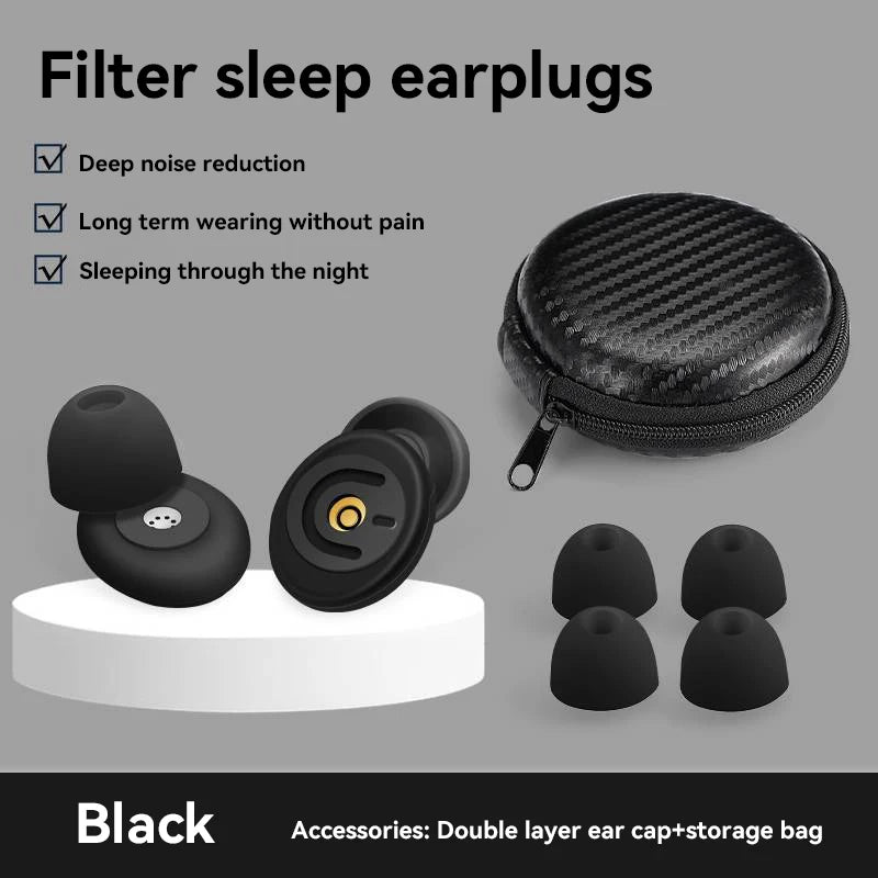 Soft Reusable Noise Reduction Earplugs – Hearing Protection for Concerts, Travel, Work & Sleep