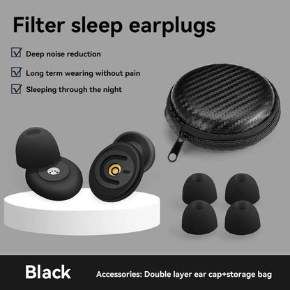 Soft Reusable Noise Reduction Earplugs – Hearing Protection for Concerts, Travel, Work & Sleep