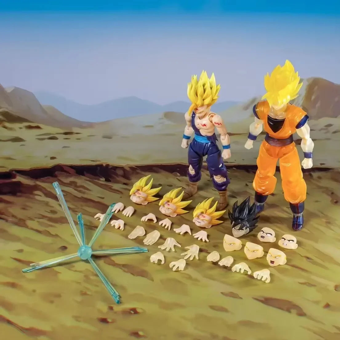 Demoniacal Fit SSJ4 Goku Action Figure - Dragon Ball SHF Untamed Power Collectible Model Toy Gift