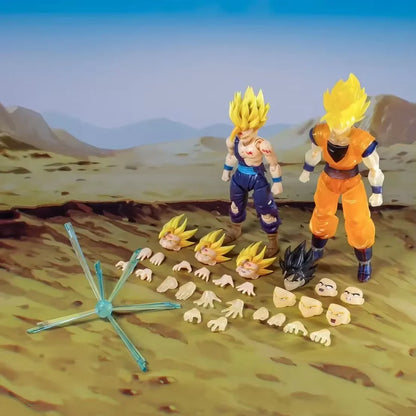 Demoniacal Fit SSJ4 Goku Action Figure - Dragon Ball SHF Untamed Power Collectible Model Toy Gift