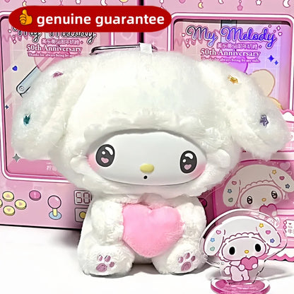 Genuine My Melody 50th Anniversary Vinyl Blind Box – Creamy Candy Series Kawaii Bag Pendant Mystery Gift