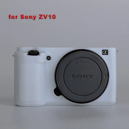 Sony RX100 ZV Series Silicone Camera Case - Soft Rubber Protective Body Cover Bag for RX100 III IV V VI VII ZV1 ZV-E10 Camera Protector
