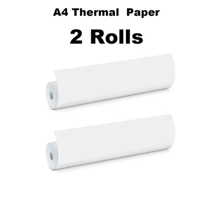 A4 Thermal Paper Roll – 210x30mm for A4 Wireless Bluetooth A40/X8 Printer