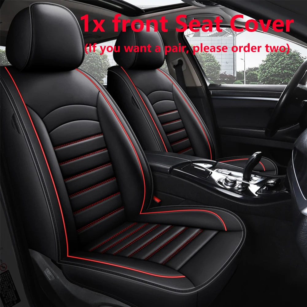 Universal Leather Car Seat Covers - BMW X1 X3 X4 X5 X6 F10 F20 320 520 525 E36 E46 Interior Seat Protector