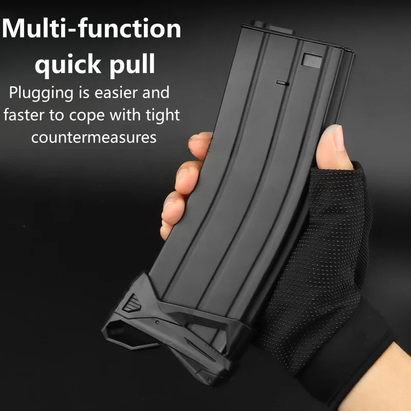 Multi-Functional Quick Pull Rubber Cover — Fixed Accessories for Camping, Outdoor & CS Equipment