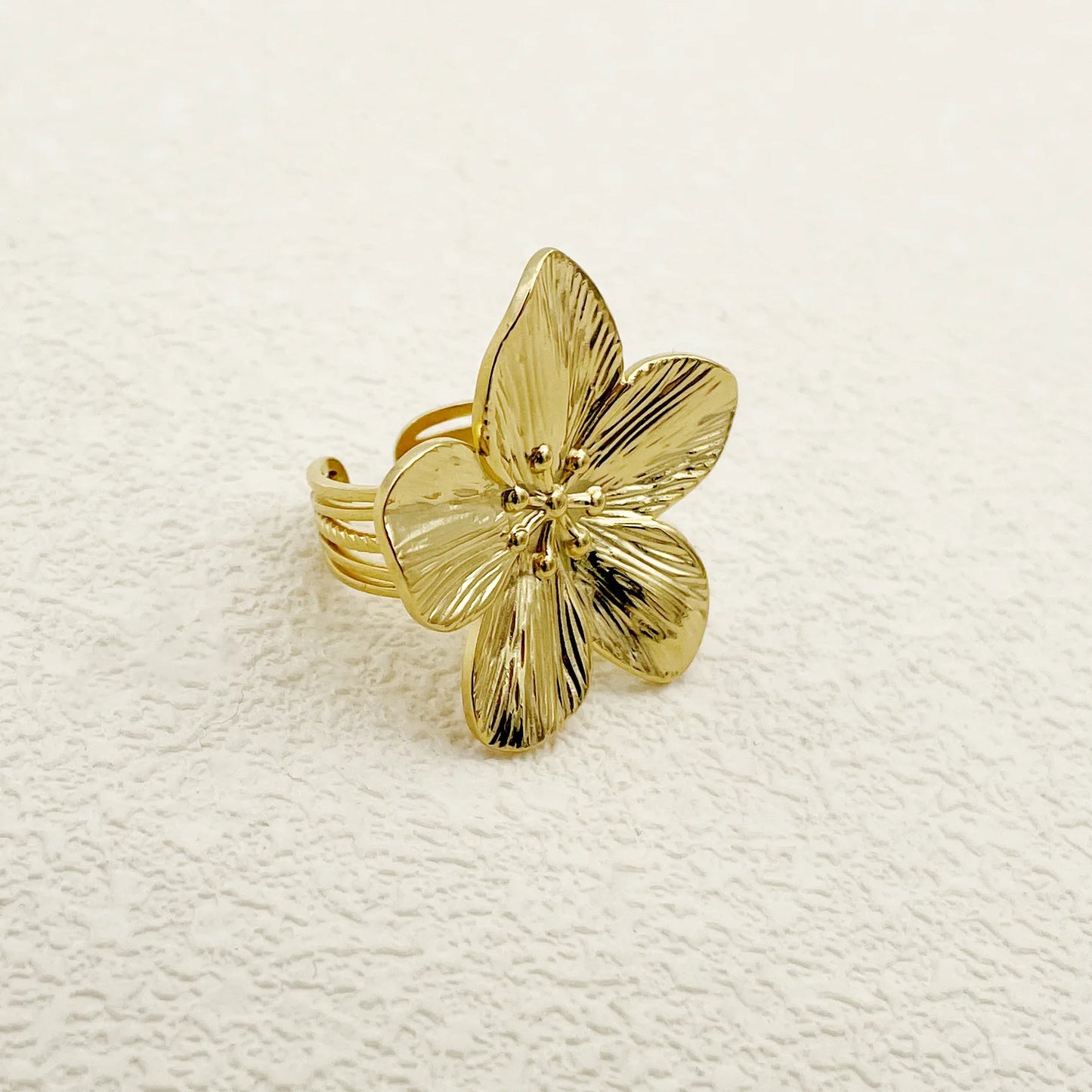 2PC Women's Trendy Stainless Steel Flower Earrings – Fashionable Outdoor Travel & Party Gifts