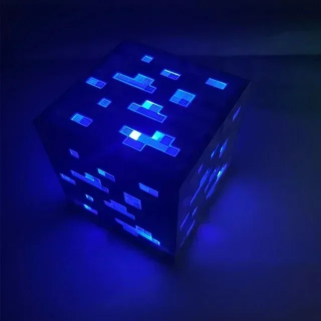 Brownstone Torch LED Night Light – USB Rechargeable Table Lamp for Game Room, Kids, and Festival Decor Gifts