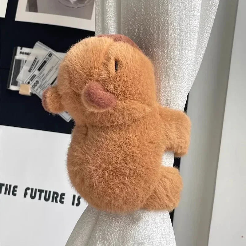 New Capybara Plush Wristband Bracelet – Kawaii Cartoon Cotton Doll Toy for Kids Funny Gift