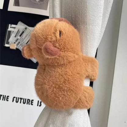 New Capybara Plush Wristband Bracelet – Kawaii Cartoon Cotton Doll Toy for Kids Funny Gift