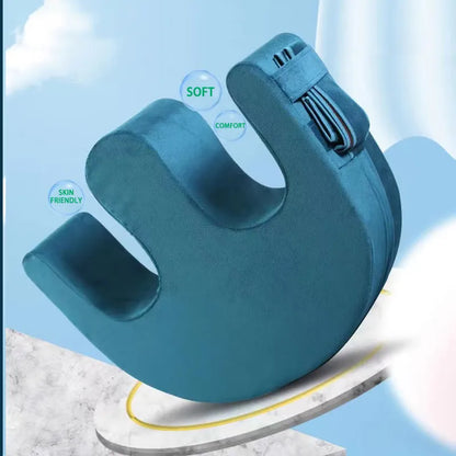Bed Turnover Assistant for Elderly: Bedsore Pad Nursing Device - U-Shaped Pillow for Patient Turning and Side-Lying Assistance
