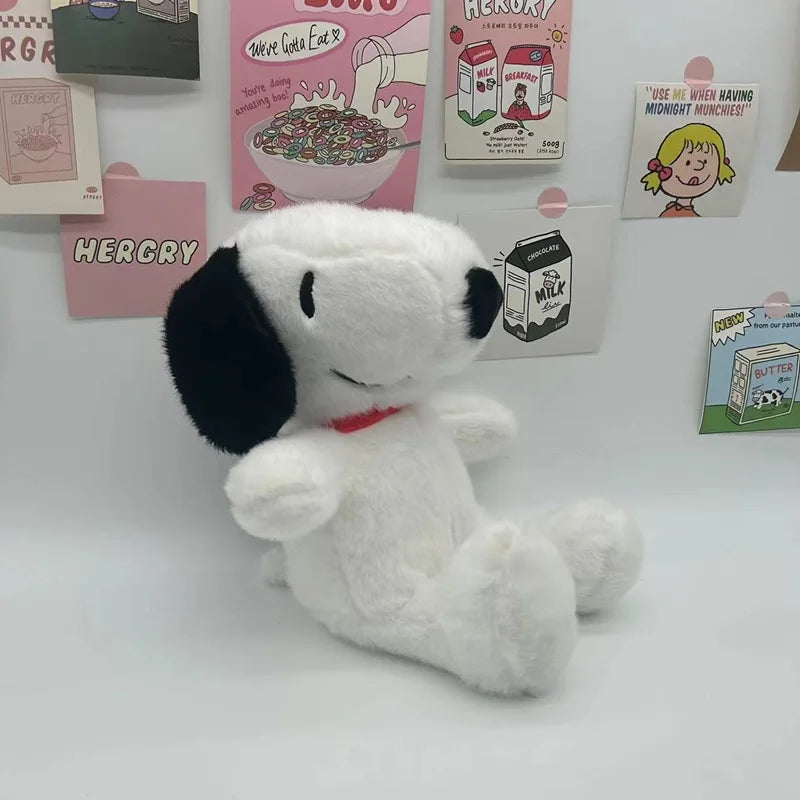 30cm Cute Snoopy Plush Toy Pillow – Cartoon Sofa Cushion Plush Doll Gift for Kids & Home Decoration