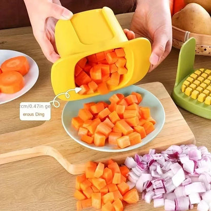 Multifunctional Vegetable Chopper - Onion Dicing, French Fries Slicer, and More! Kitchen Tools and Gadget