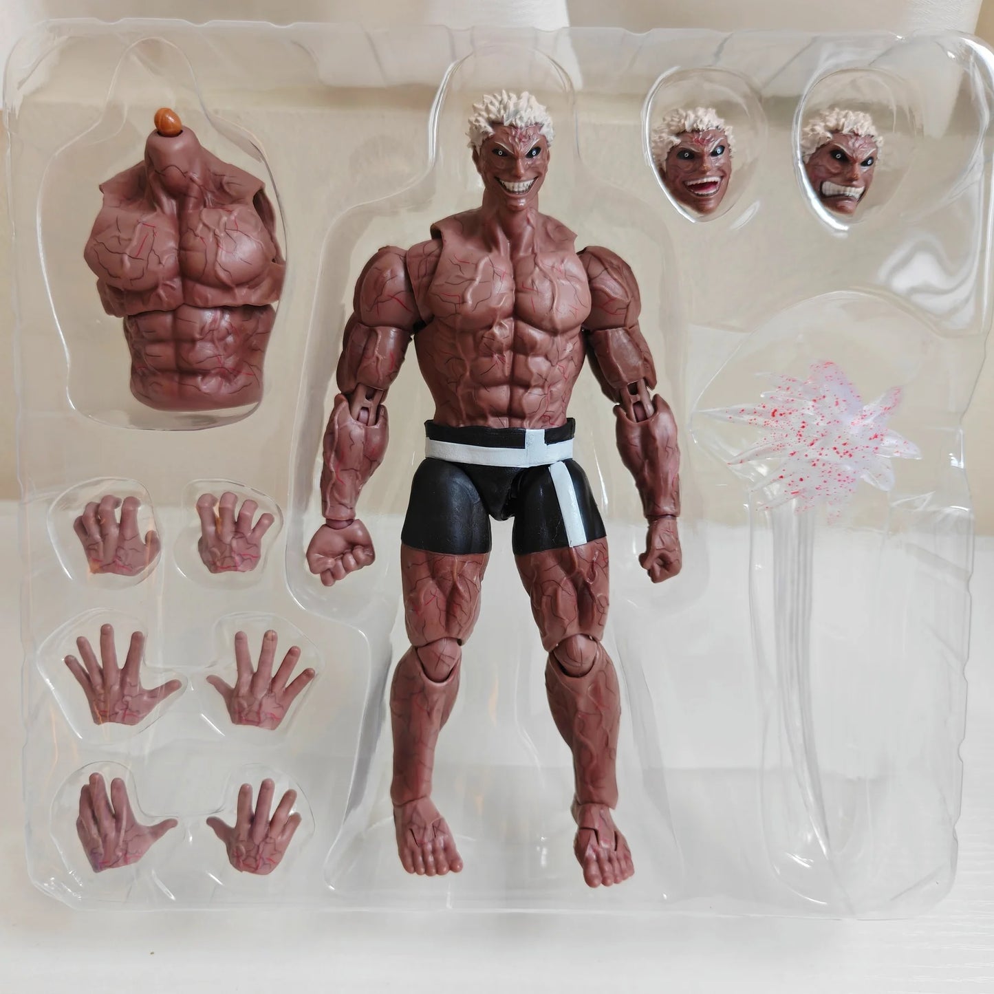 Street Fighter Action Storm Zangief Figure — ST Collection Movable Model Toy from The Final Challengers Series