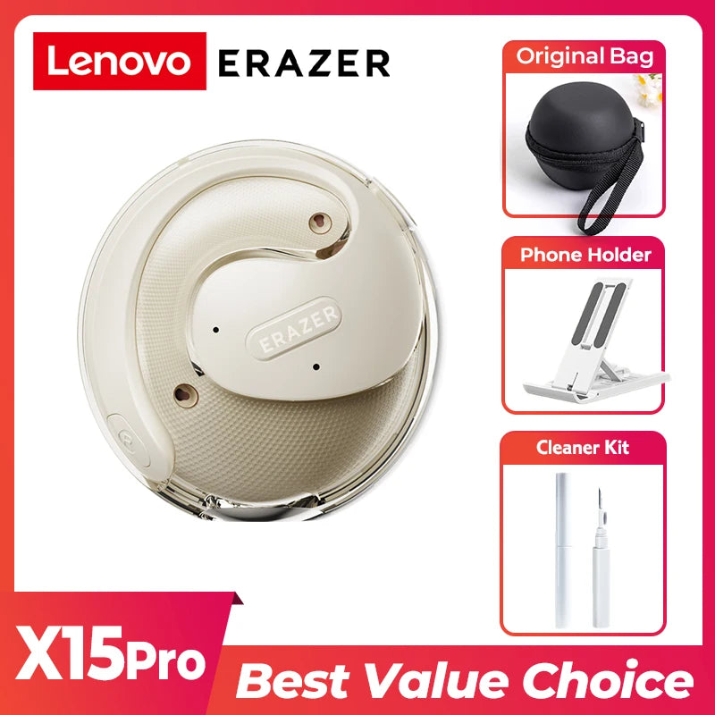 MINISO X15Pro AI Translator Earbuds — Bluetooth Wireless Sports Headphones, Waterproof HD Call Earphones with Mic