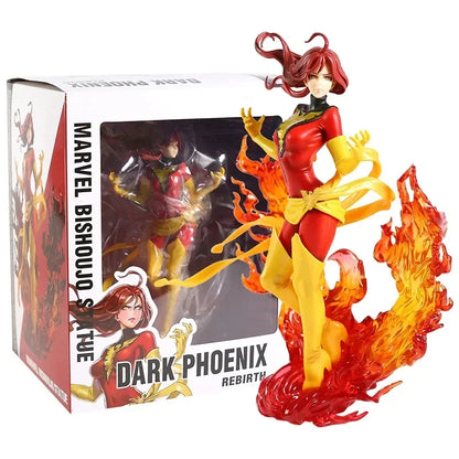 Bishoujo Statue Collection – Dark Phoenix, Lady Deadpool, Harley Quinn, Laura Kinney, Supergirl, Spider-Woman & Psylocke Action Figures