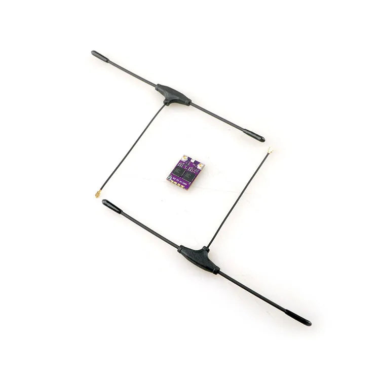 HappyModel ES900 Dual RX ELRS Diversity Receiver — 915/868MHz w/ Built-in TCXO for Long-Range FPV & RC Airplanes