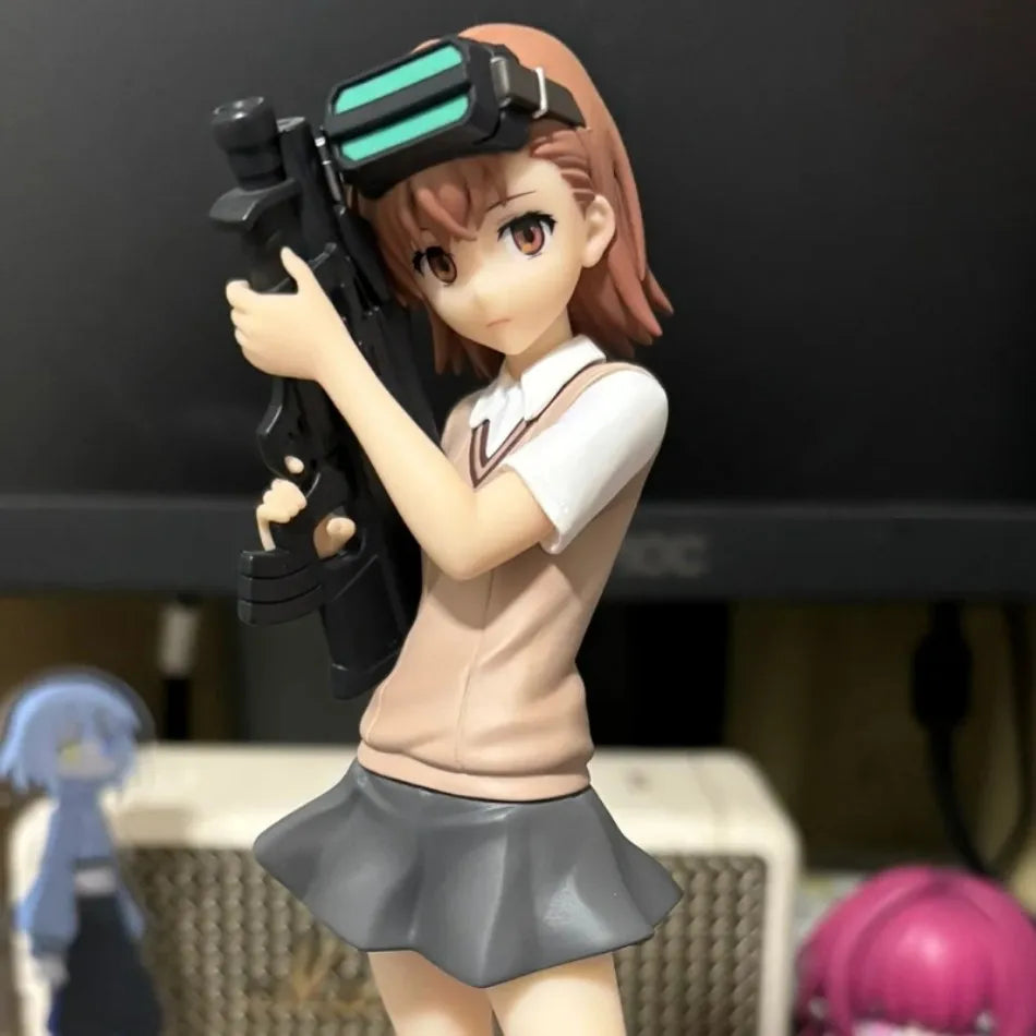 17cm Misaka Mikoto Anime Figure — A Certain Magical Index & Railgun PVC Action Toy, Cartoon Collectible Gift