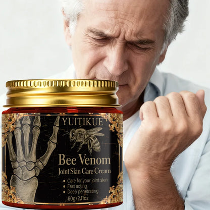 Bee Venom Joint Care Cream - Deep-Absorbing Skin Moisturizer for Daily Joint Area Care