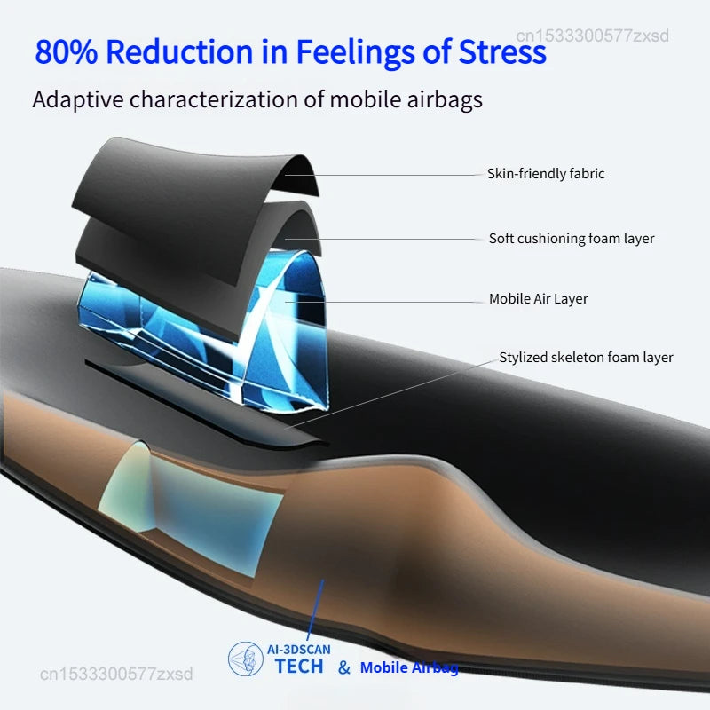 Mijia Dreamlight 4S 3D Sleep Eye Mask – Light Blocking Travel Blindfold Sleep Aid for Men & Women