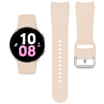 Samsung Galaxy Watch Silicone Band - 20mm Replacement Strap for Galaxy Watch 4, 5, 6, 5 Pro and 6 Classic 40mm–47mm Models