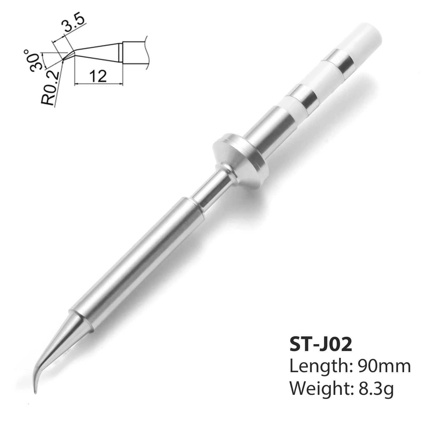 Pinecil V2 TS100/TS101 Soldering Iron Tips - Replacement Tips ST-B2, BC2, K, KU, J02, D24, C4 & I Series