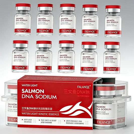 Salmon DNA Anti-Wrinkle Serum Ampoule for Fine Lines, Collagen Boosting & Skin Firming Care