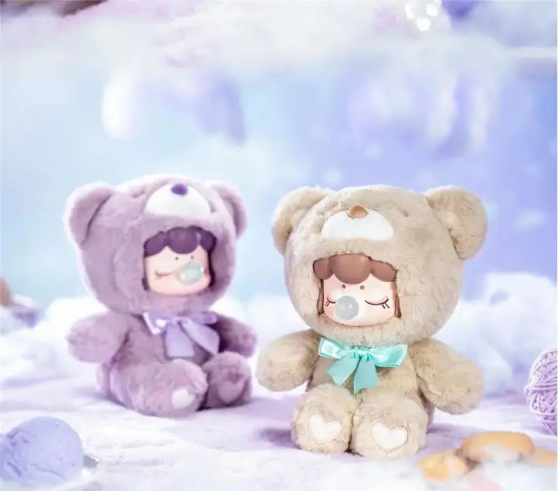 Hot Genuine Colorful Chocolate Cutie Bears Series Blind Box – Kawaii Doll Mystery Anime Figure for Kids & Festival Gifts