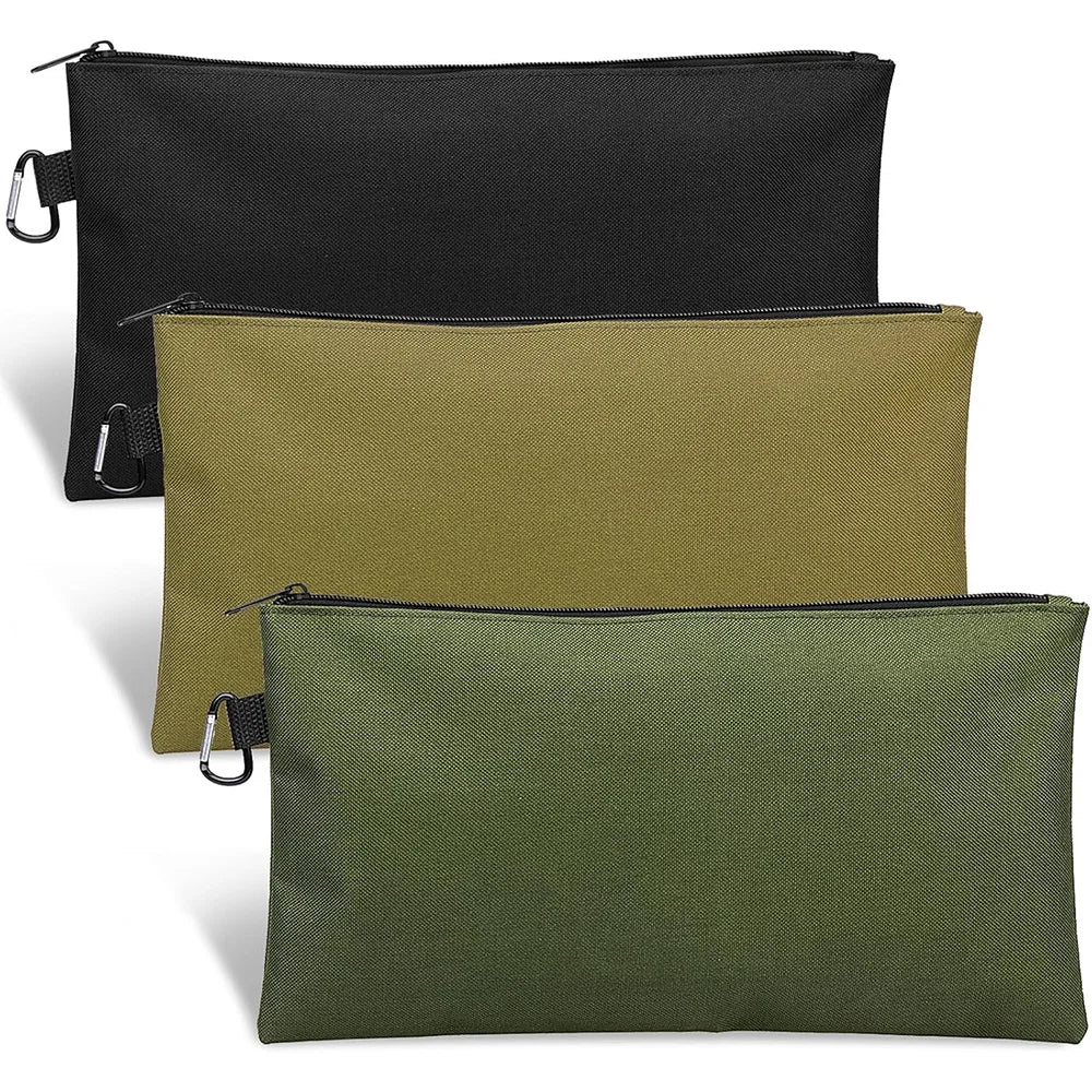 Waterproof Multi-Function Tool Bag – Wear-Resistant Zipper Pouch for Camping, Gardening & Woodworking