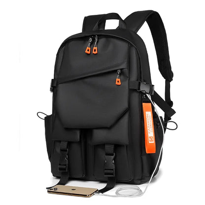 High-Quality Luxury Men's Backpack | 15.6 Laptop Backpack | Waterproof Travel Bag | Fashionable School Backpacks