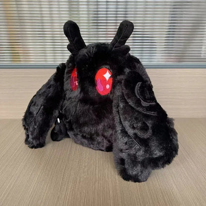 28cm New Mothman Plush Toy – Soft Cartoon Horror Stuffed Doll, Holiday & Festival Gift for Birthday