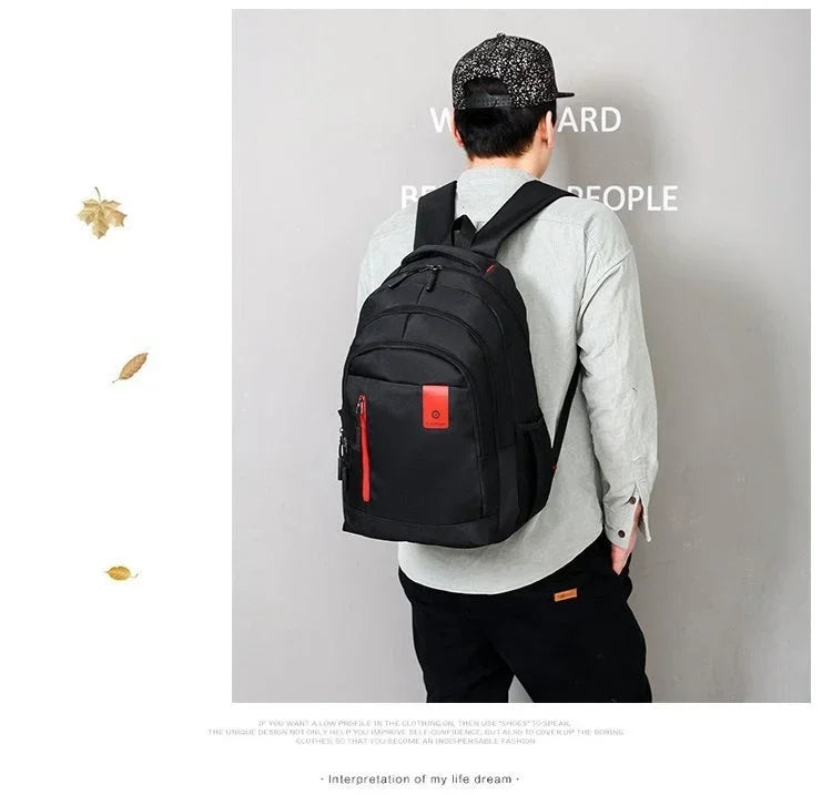 Classic Large Capacity Backpack - Stylish Student & Travel Outdoor Backpack